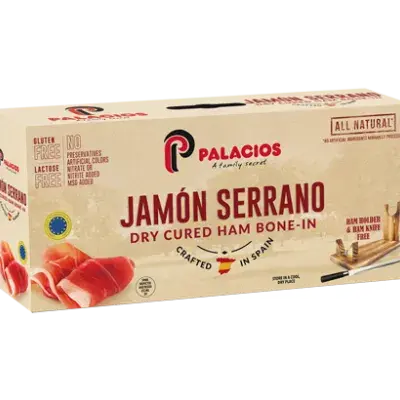 Jamón Serrano Bone-in 15.5lb aprox 