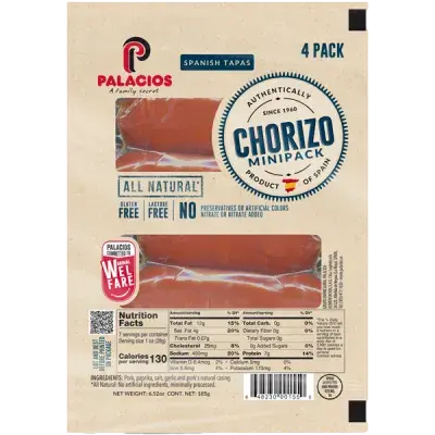 Chorizo oreado 7.05oz