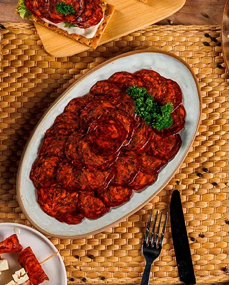 Sliced and snack charcuterie